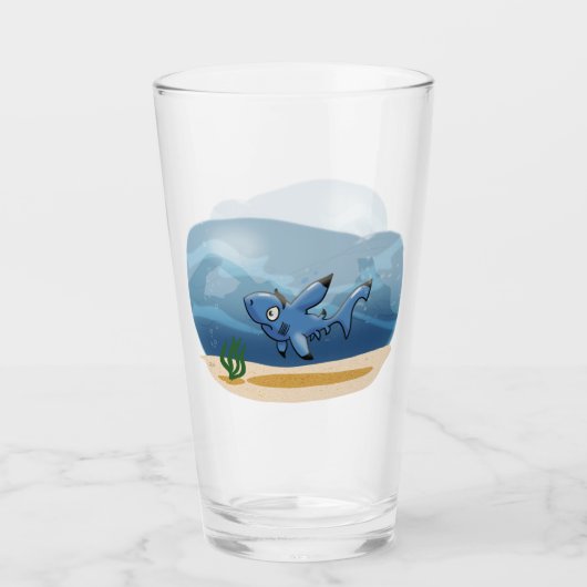 Haai Glas (Voorkant)