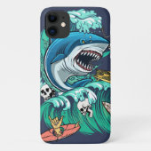 Haai golf Case-Mate iPhone case (Achterkant)