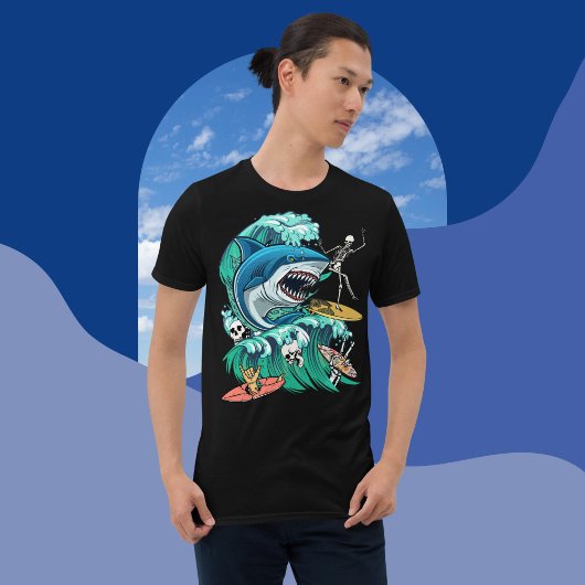 Haai golf t-shirt