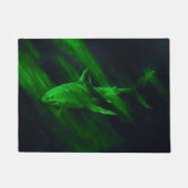 Haai Groen 18 x 24 Deurmat (Voorkant)