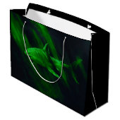 Haai Groen Groot Cadeauzakje (Achterkant Gekanteld)