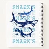 HAAI, HAAIEN, HAAIEN, STIJL NOTITIEBOEK (Achterkant)