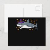 Haai Heks Grappig Dier Halloween Uitnodiging Briefkaart (Voorkant / Achterkant)