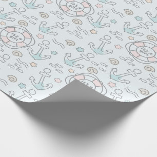 Haai, het is een meisje cadeaupapier