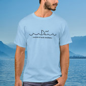 Haai Humor Frans Sarcasme T-shirt