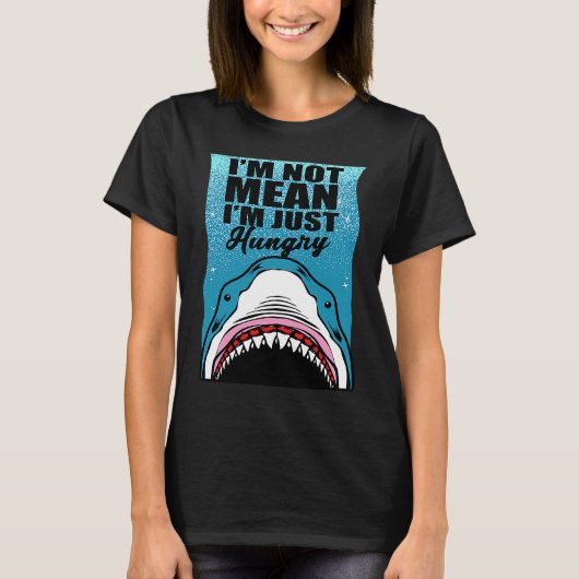Haai Ik Ben Niet Gemeen T-shirt (Voorkant)