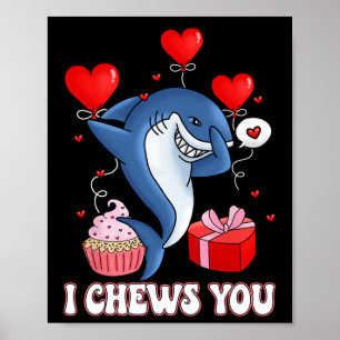 Haai ik kauw op je Valentijnsdag grappige V-dag ko Poster