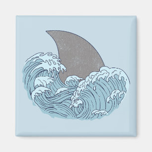 Haai illustratie magneet