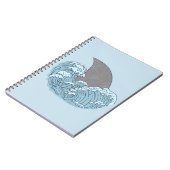 Haai illustratie notitieboek (Linkerzijde)