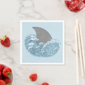 Haai illustratie servet (Insitu)