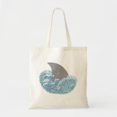 Haai illustratie tote bag (Voorkant)