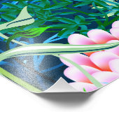 haai in de oceaan foto afdruk (Hoek)