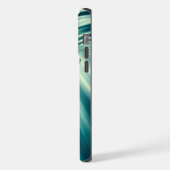 Haai in het diepblauwe zee & zonlicht iPhone hoesje (Linkerkant)