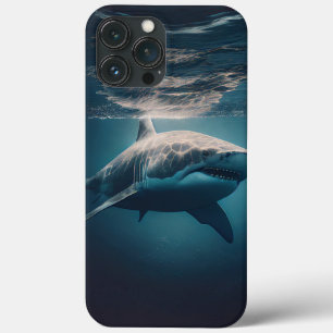 haai in het zee Case-Mate iPhone case