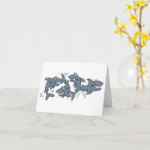 Haai! Kaart (Gele Bloem)