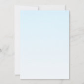 haai Kinder jongen verjaardagsfeestje uitnodiging (Achterkant)