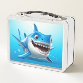 Haai Metal Lunchbox (Achterkant)