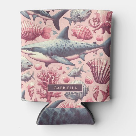 haai naadloos blikjeskoeler (Voorkant)