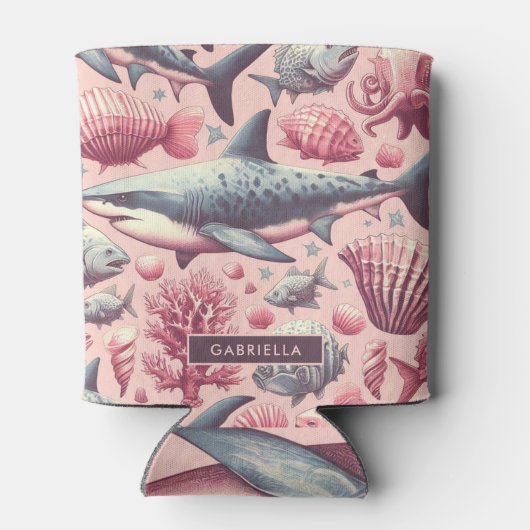  haai naadloos blikjeskoeler (Achterkant)