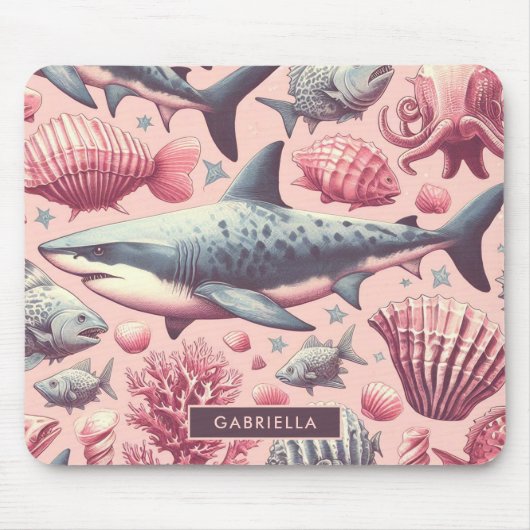  haai naadloos muismat (Voorkant)