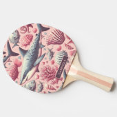  haai naadloos tafeltennisbatje (Zijkant)