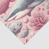  haai naadloos tissuepapier (Detail)