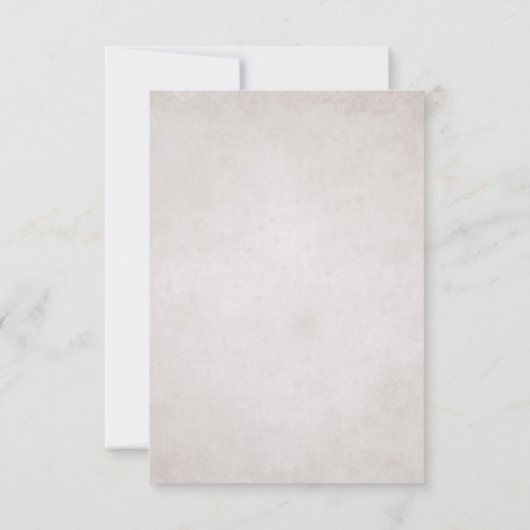  haai ~ Ocean Beach bruiloft RSVP (Achterkant)