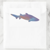 Haai onder de Sticker van het oceaanoppervlak (Tas)