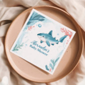 Haai onder het Zee Ocean Animals Servet