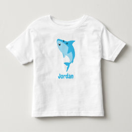 Haai onder het Zee Schattige gepersonaliseerd Kinder Shirts