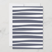 haai onder het Zee verjaardagsuitnodiging Kaart (Achterkant)