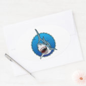 HAAI! OVALE STICKER (Envelop)