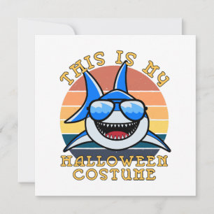 Haai Papa Griezelige Zonsondergang Grappig