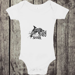 haai papa vaders zoon bijpassende familie set romper