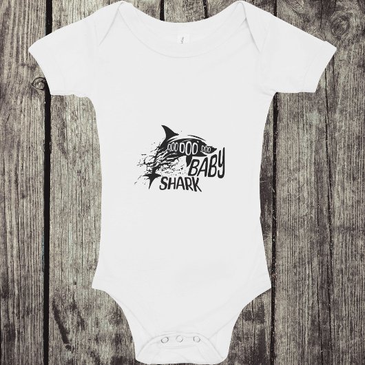 haai papa vaders zoon bijpassende familie set romper