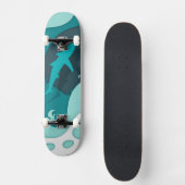 Haai Persoonlijk Skateboard (Voorkant)