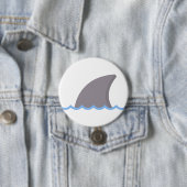 haai ronde button 7,6 cm (In situ)