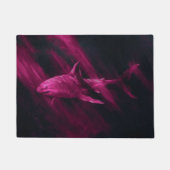 Haai Roze 18 x 24 Deurmat (Voorkant)