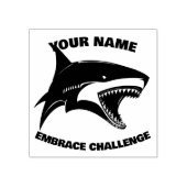 haai rubberstempel (Afrduk)