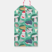 Haai Soort Kerstcadeau Label Cadeaulabel (Achterkant)