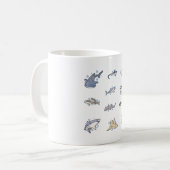 Haai soort pack koffiemok (Voorkant links)