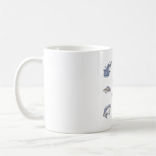 Haai soort pack koffiemok