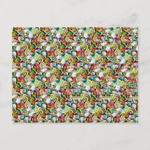 Haai Stereogram Verborgen 3D Magic Eye - Geen Enve Briefkaart