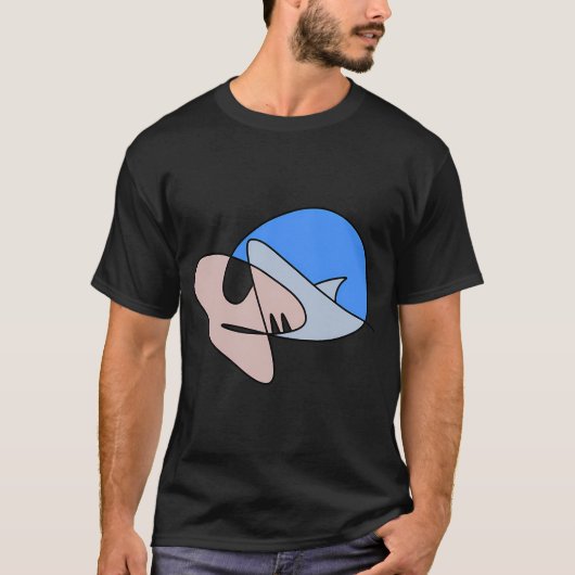 Haai T-shirt (Voorkant)