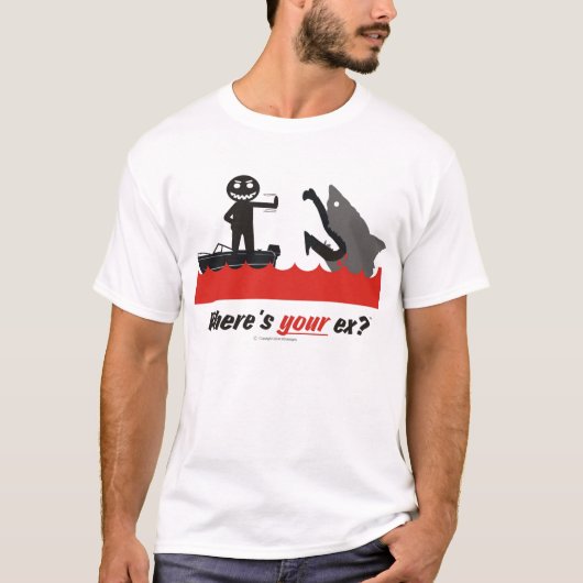 haai t-shirt (Voorkant)