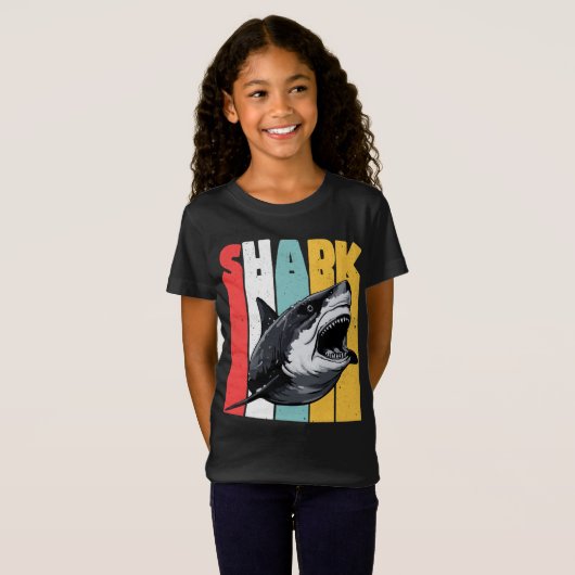  haai t-shirt (Voorkant volledig)