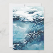 haai tweede verjaardag uitnodiging (Achterkant)