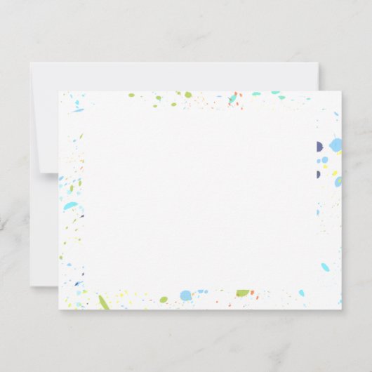 Haai Verjaardag Bedankt (Achterkant)