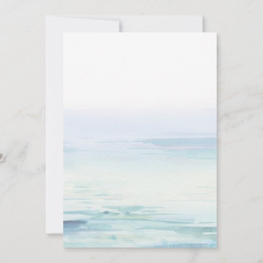 Haai Verjaardag Uitnodiging Pool Party Kids Verjaa (Achterkant)