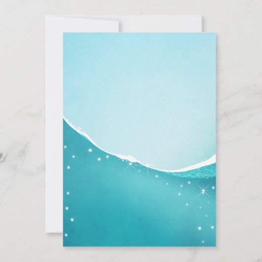 Haai Verjaardag Zwembad party boy Haai Bijt Aas Zw Kaart (Achterkant)